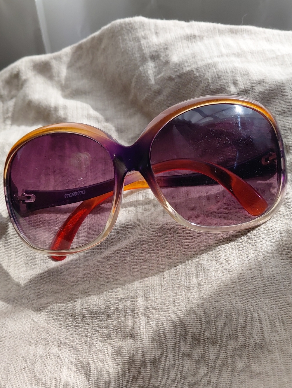 Mossimo Y2k Designer Style Oversized Sunglasses Dark Tint